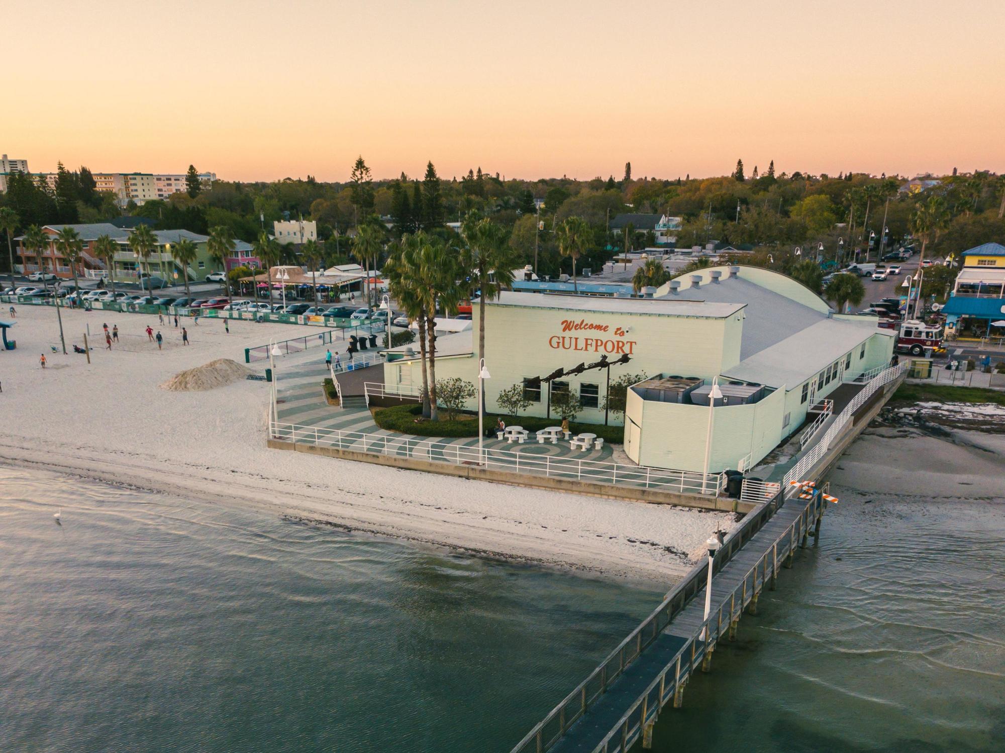 Gulfport at Sunset