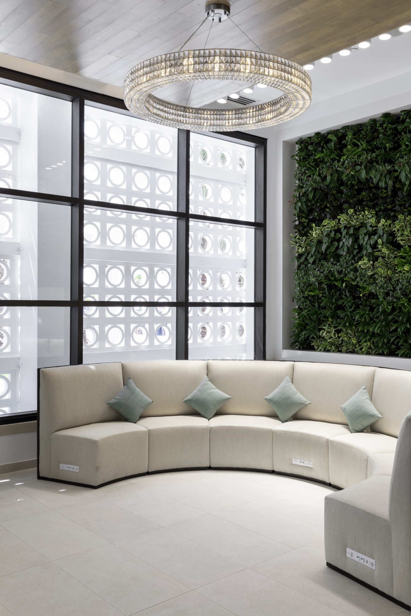 Mid-level Atrium Lobby
