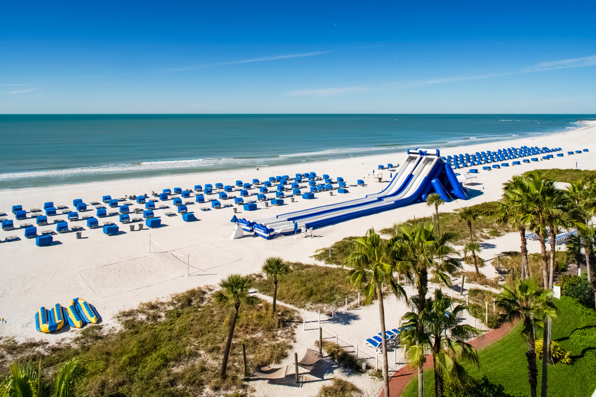 All registered guests can enjoy unlimited rides on the High Tide Slide
