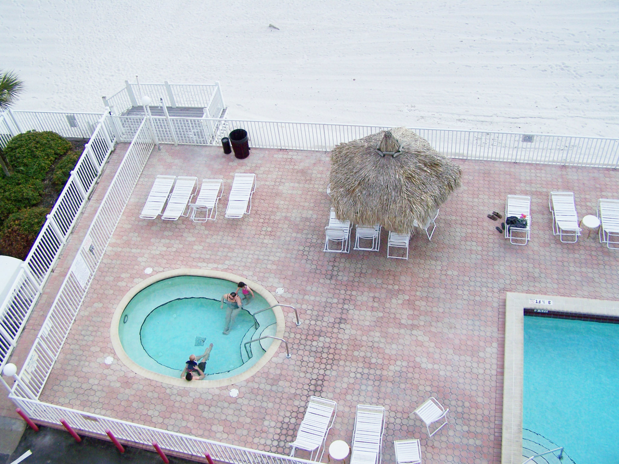 Hot Tub and Pool on Beach