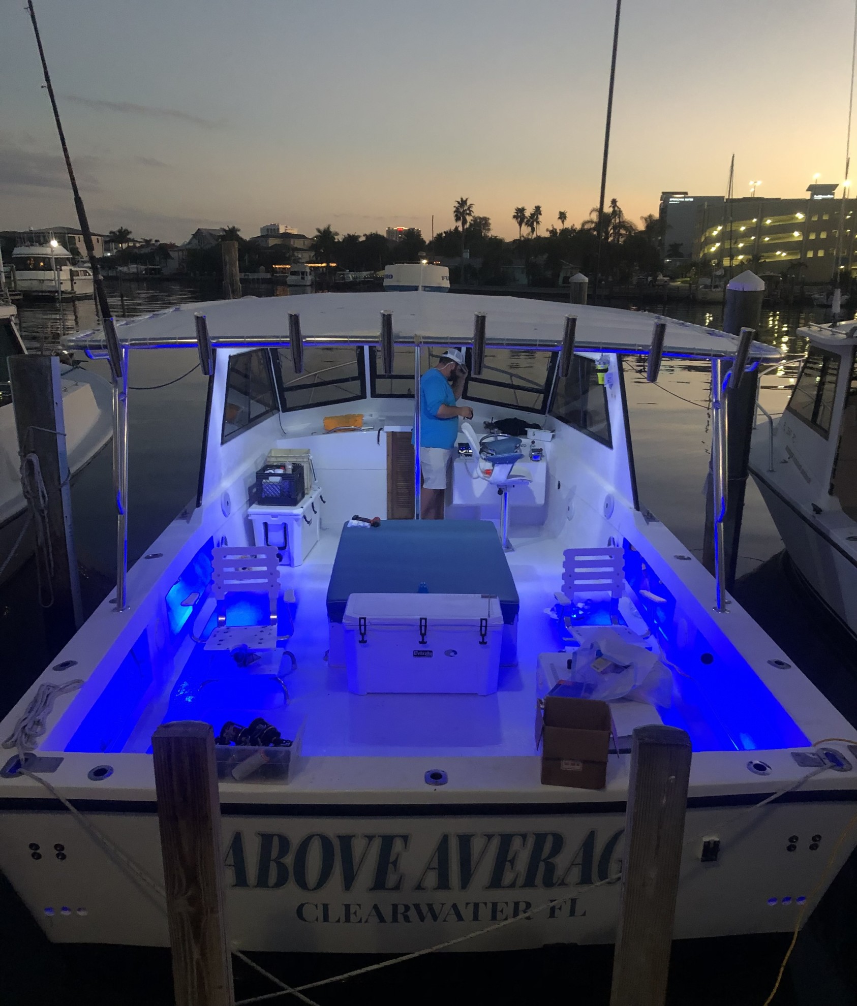 Boat is ready for a good time!