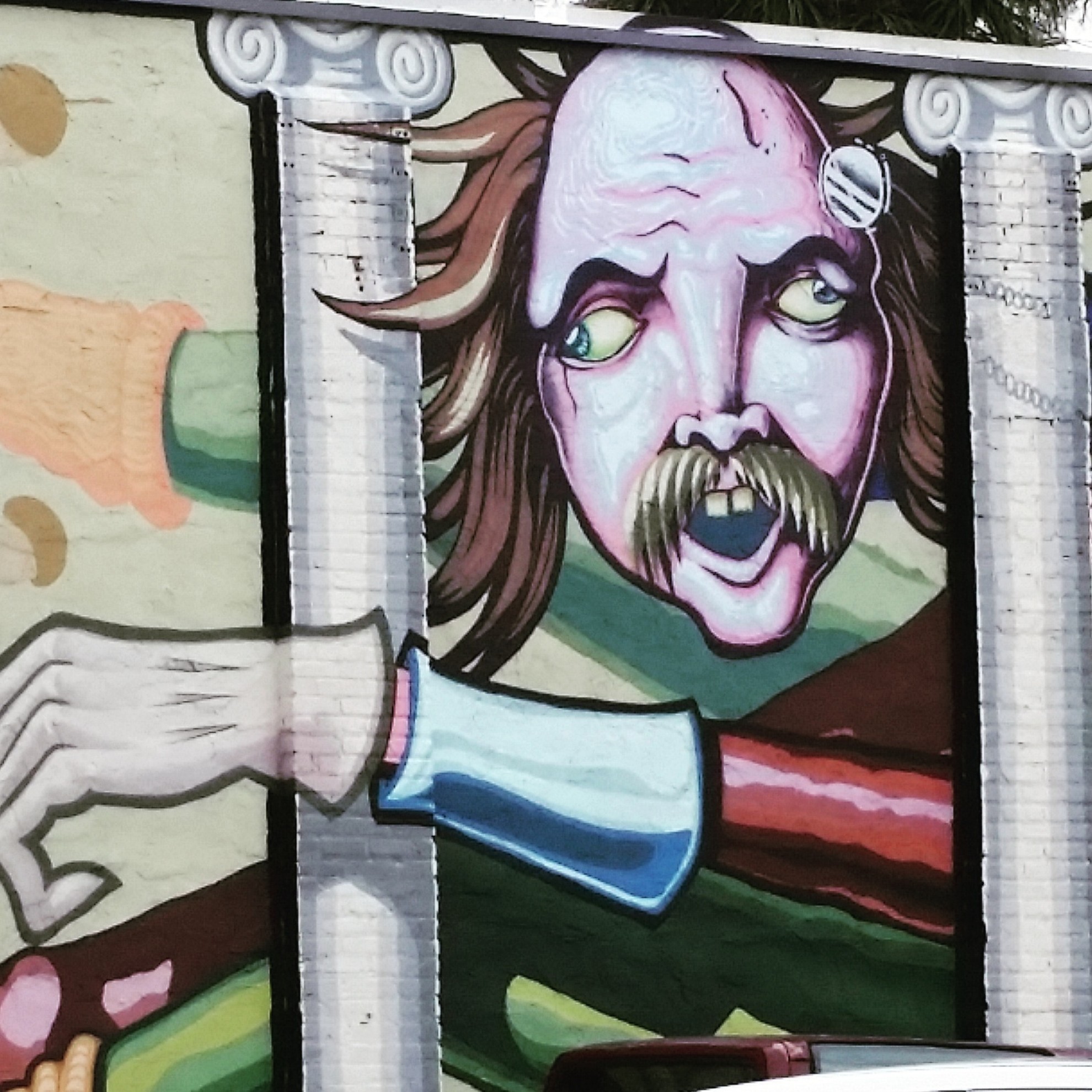 Catch a few murals along the tour route!