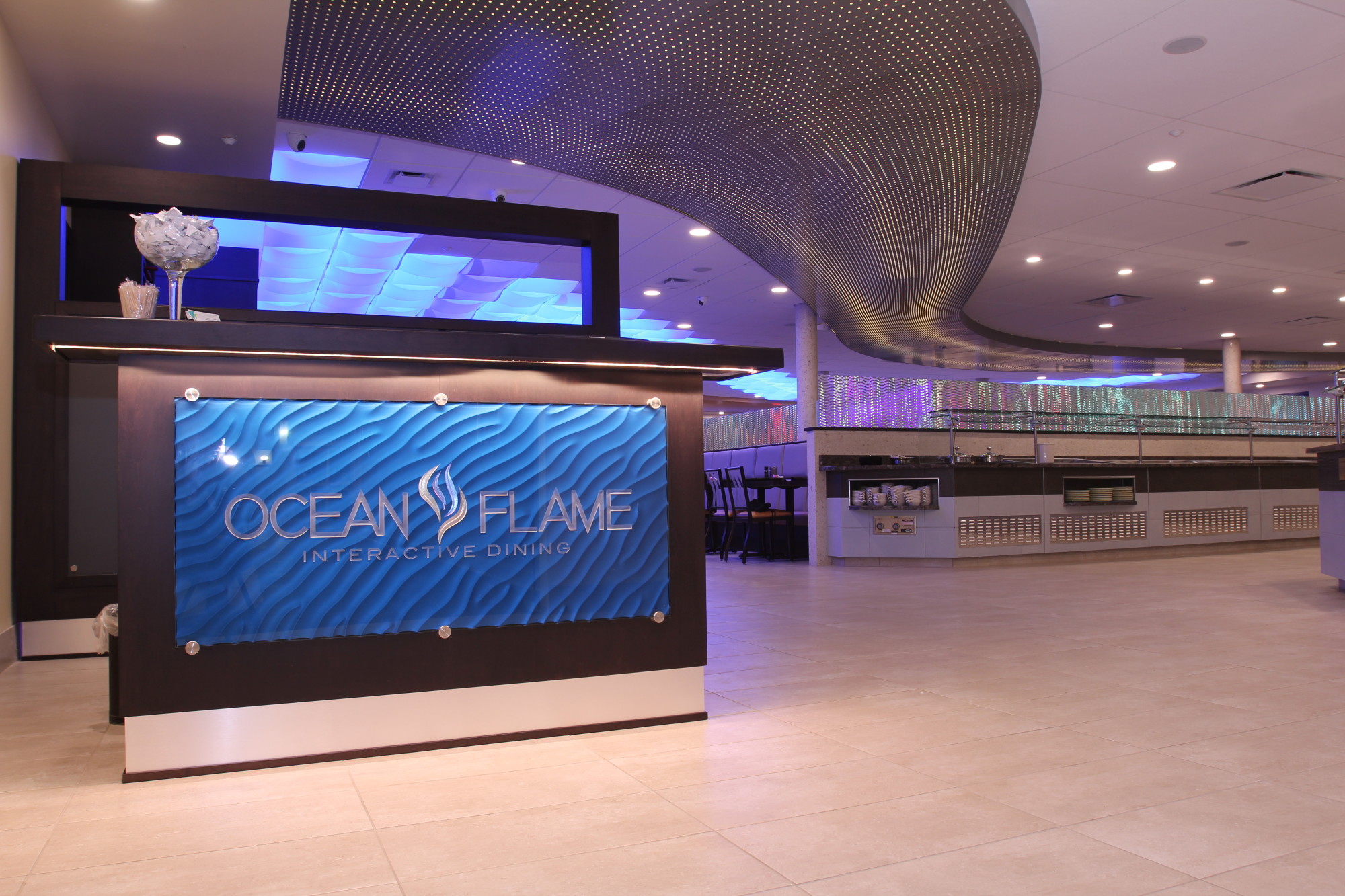 Ocean Flame Inter-active Dining