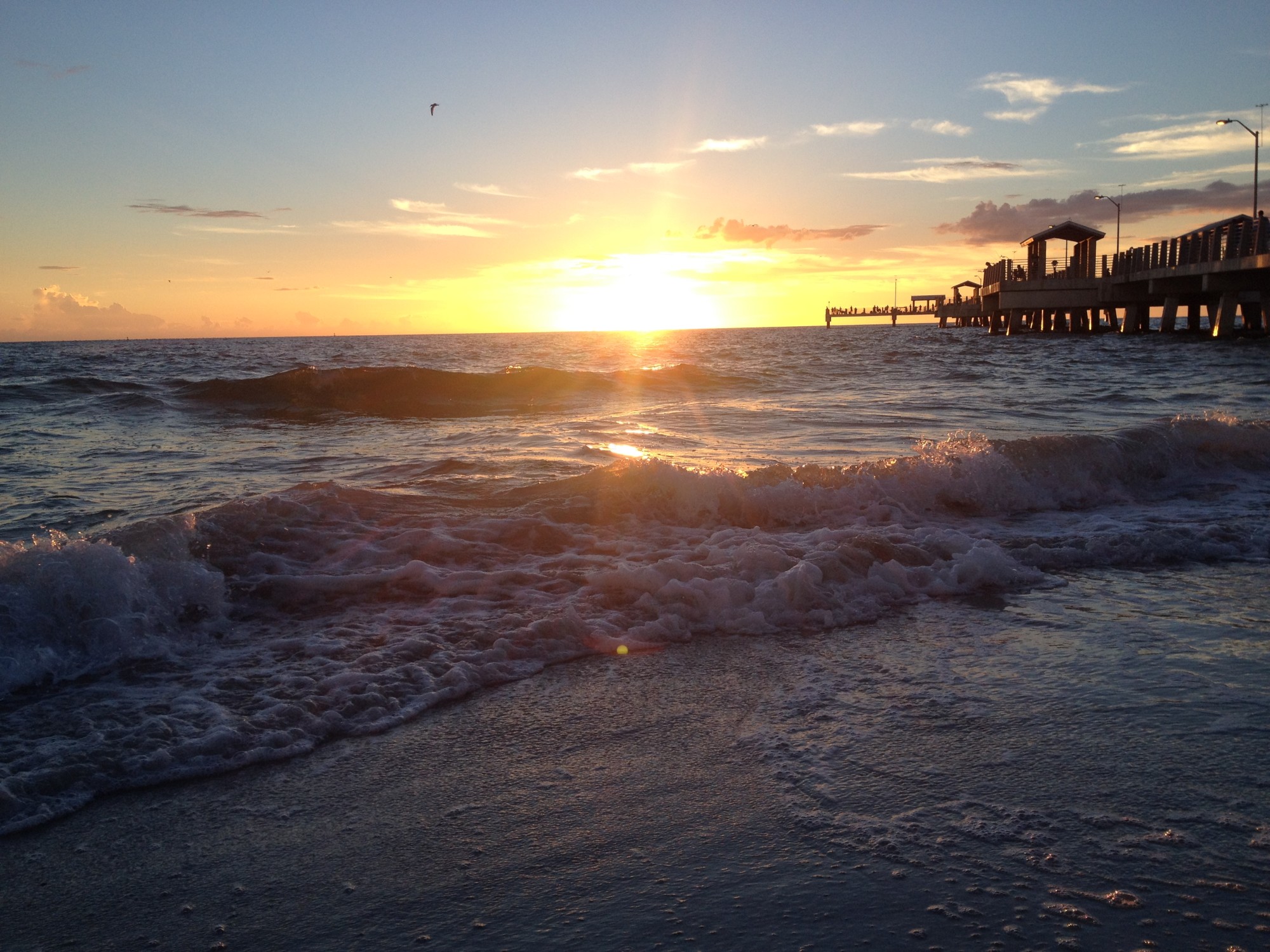 Gulf Pier & Bay Pier at Fort De Soto Park