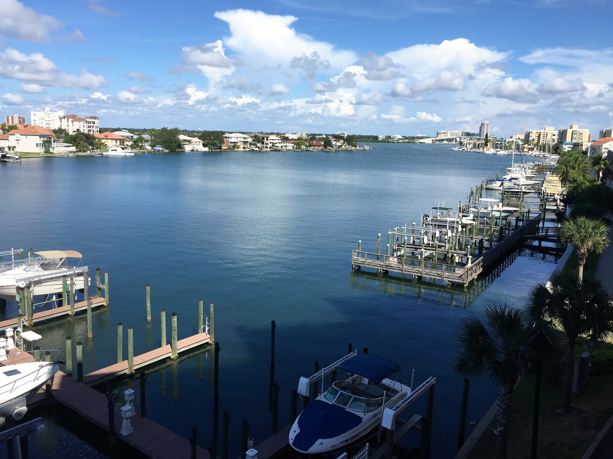 View from our balcony