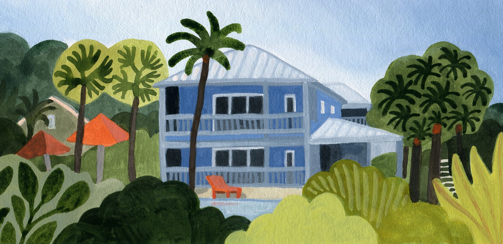 Indian Rocks Inn artwork