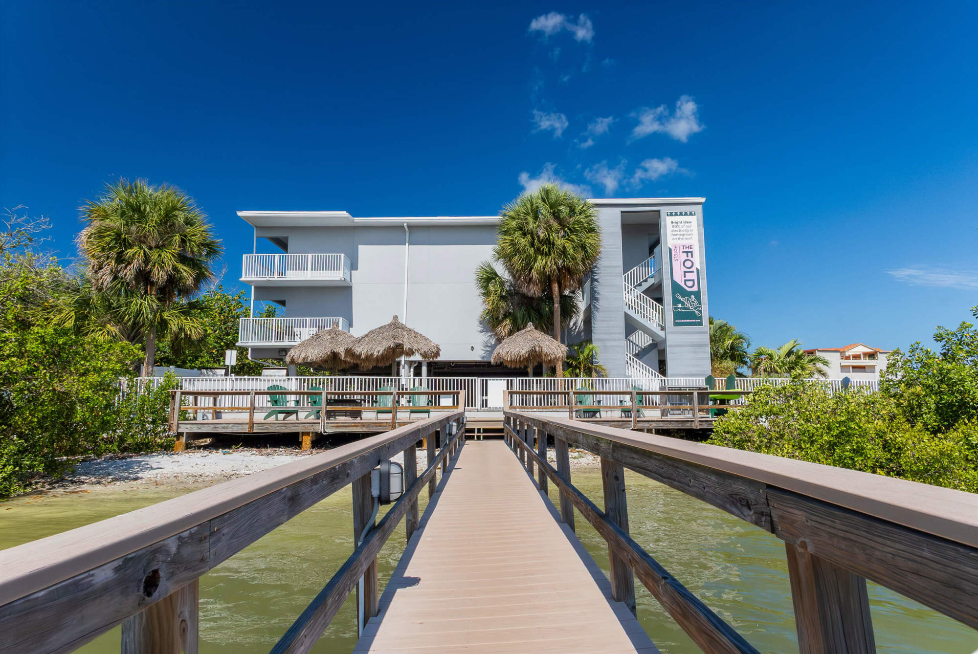 Indian Shores dock midday