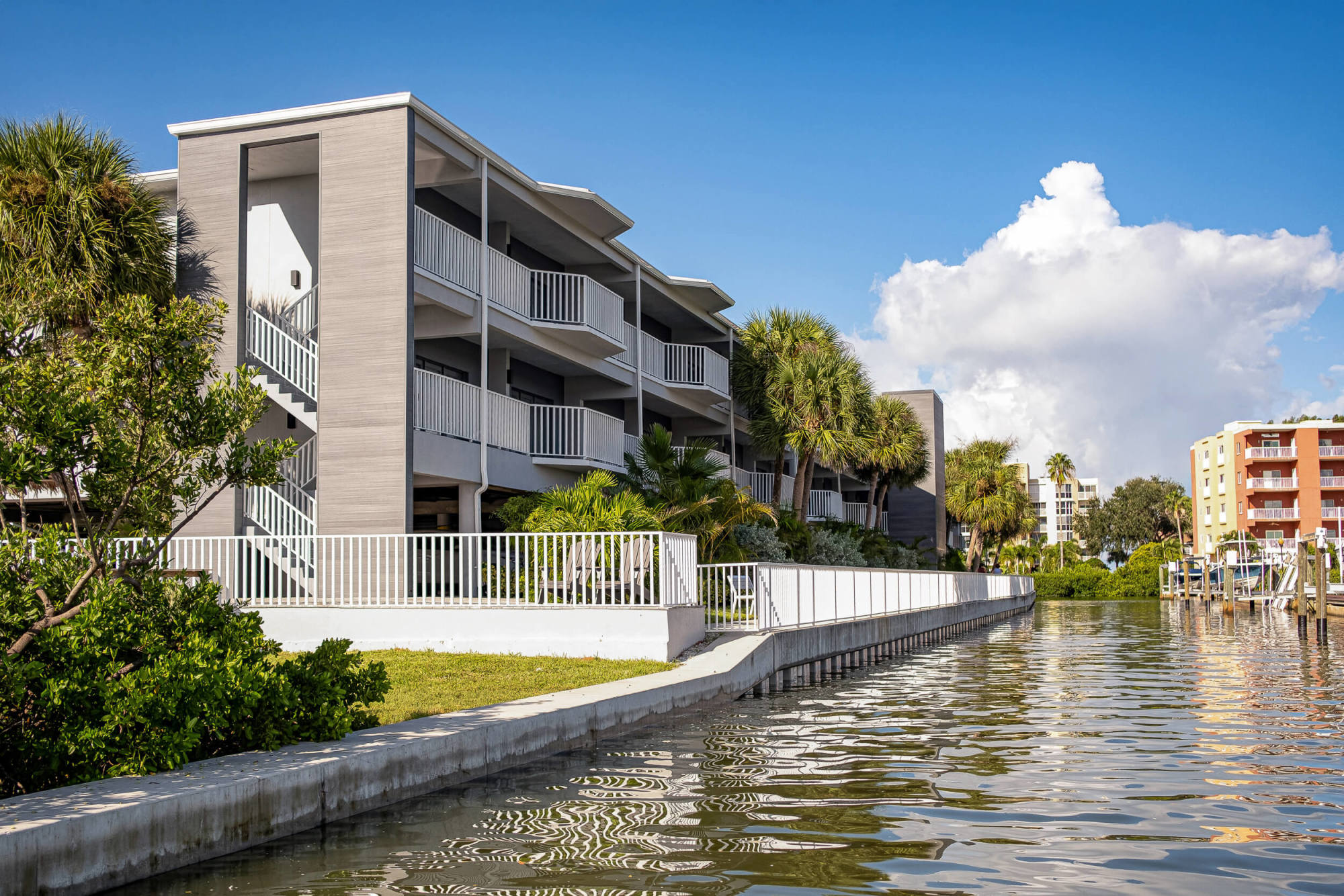 Intracoastal Waterview and front door room balcony