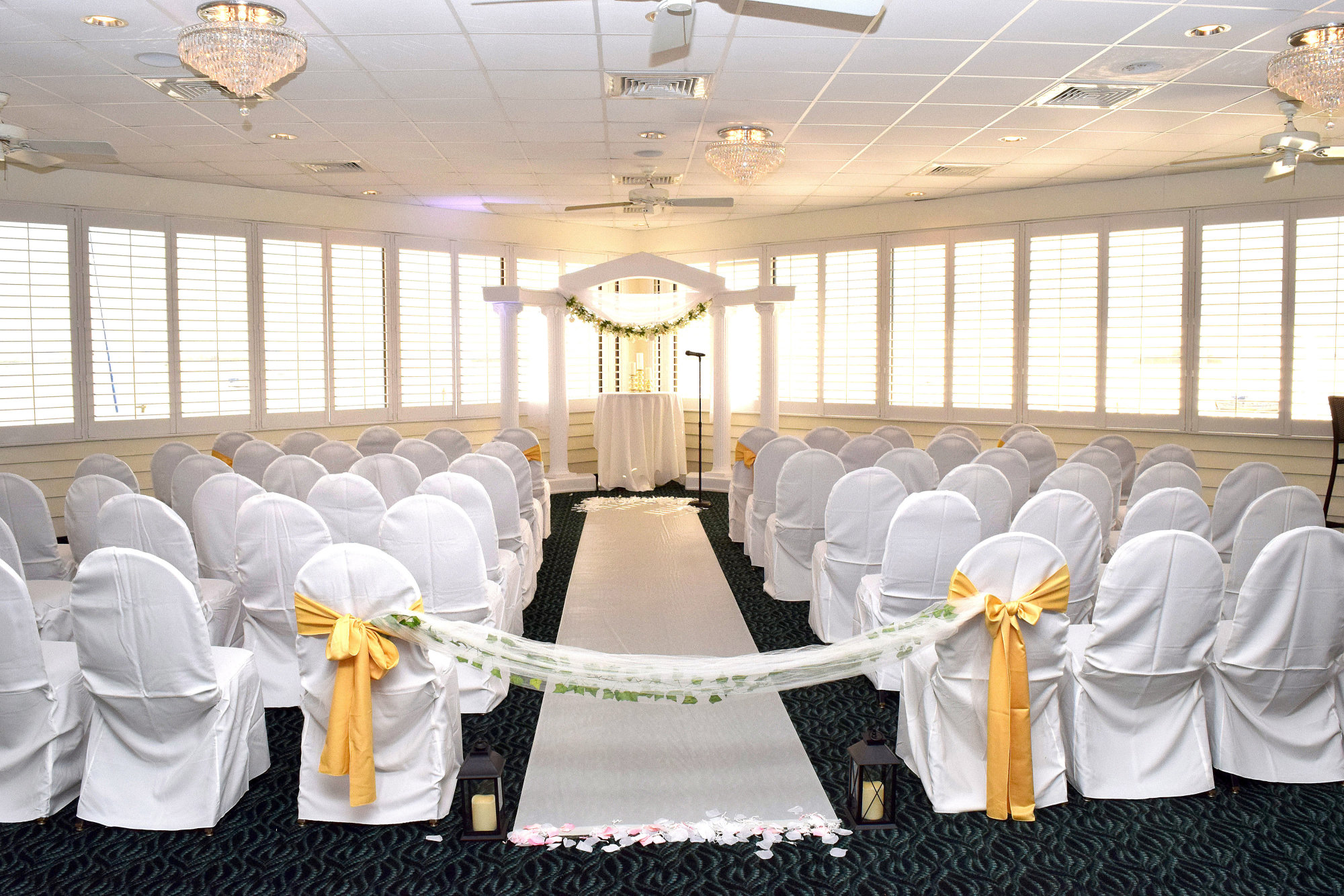 Indoor Ceremony Setup