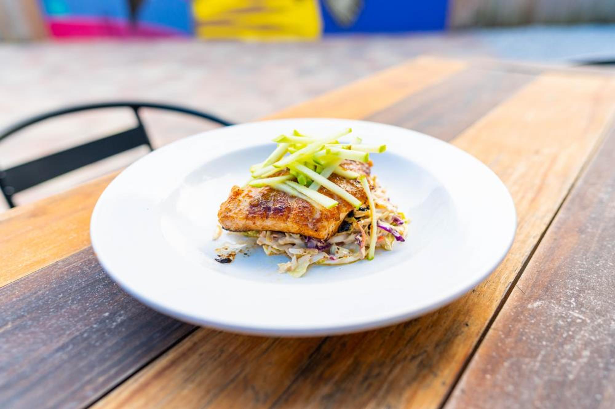 Mullet's Fish Camp Dish 1