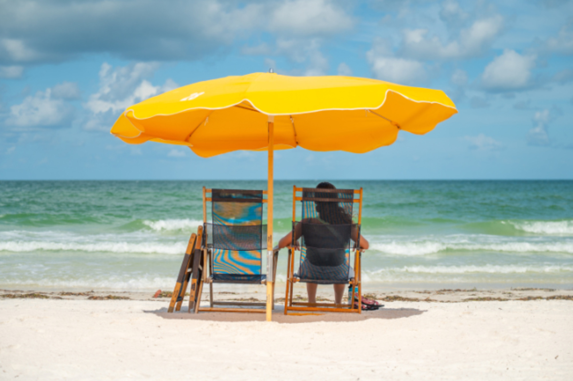 Beach Umbrella Shot