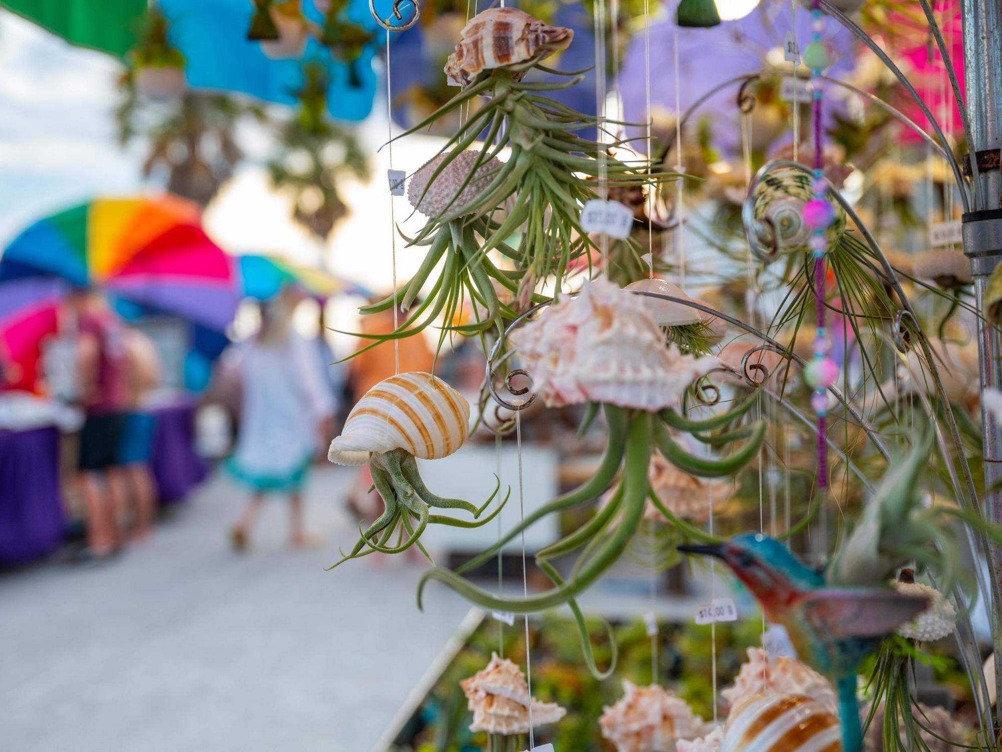 Ornaments at Sunsets at Pier 60 Marketplace
