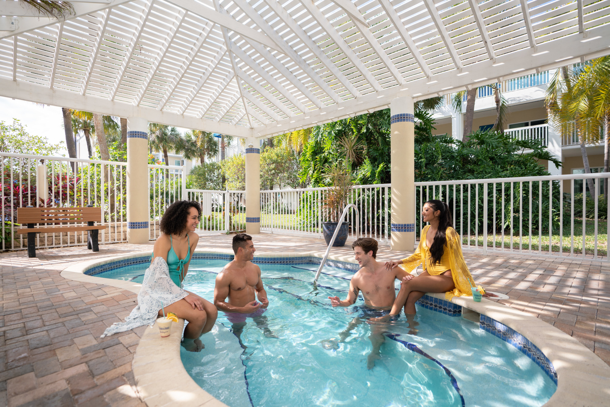 Whirlpool at RumFish Beach Resort