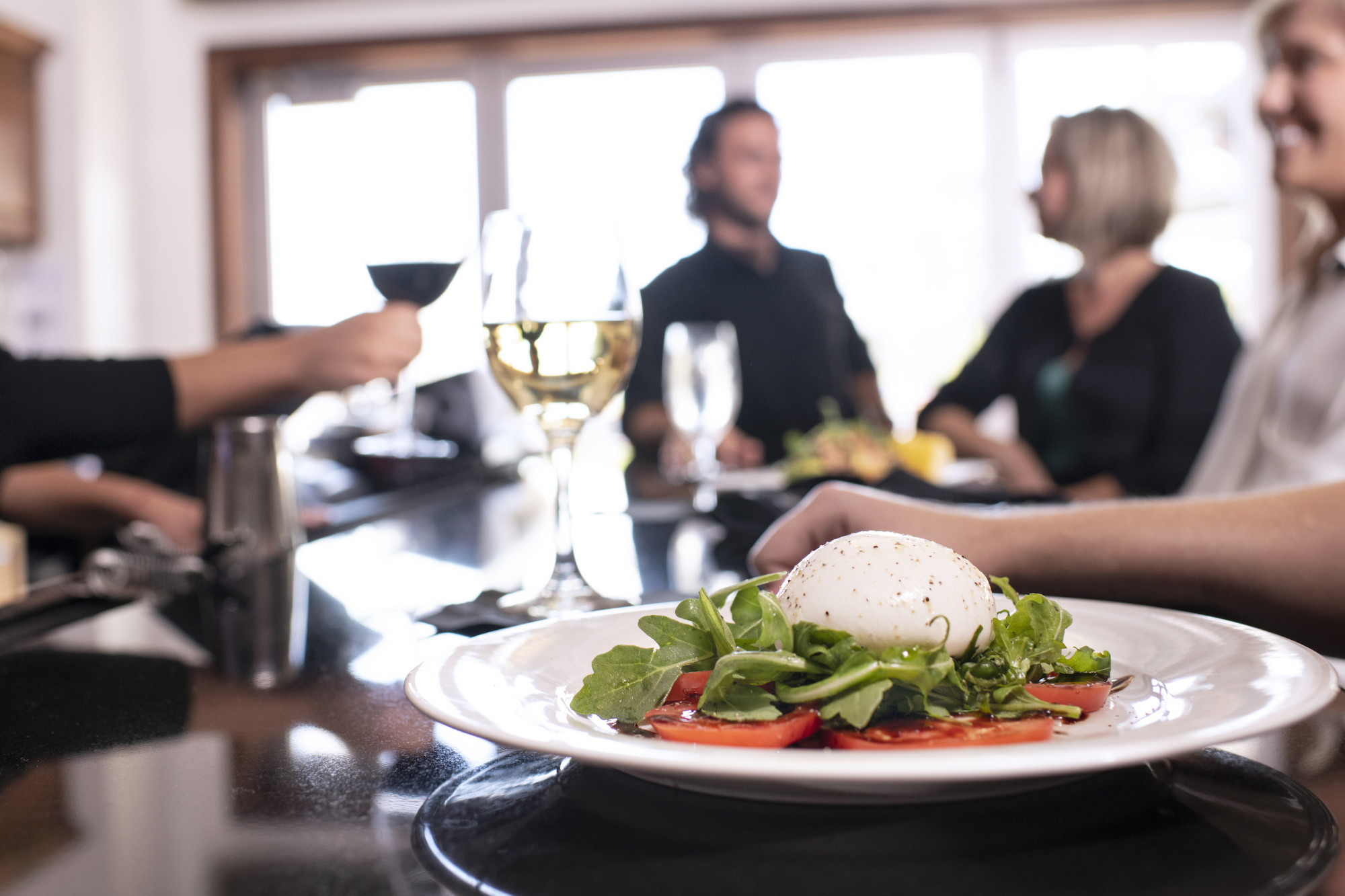 Dine at the extraordinary RumFish Grill with indoor and outdoor bar.