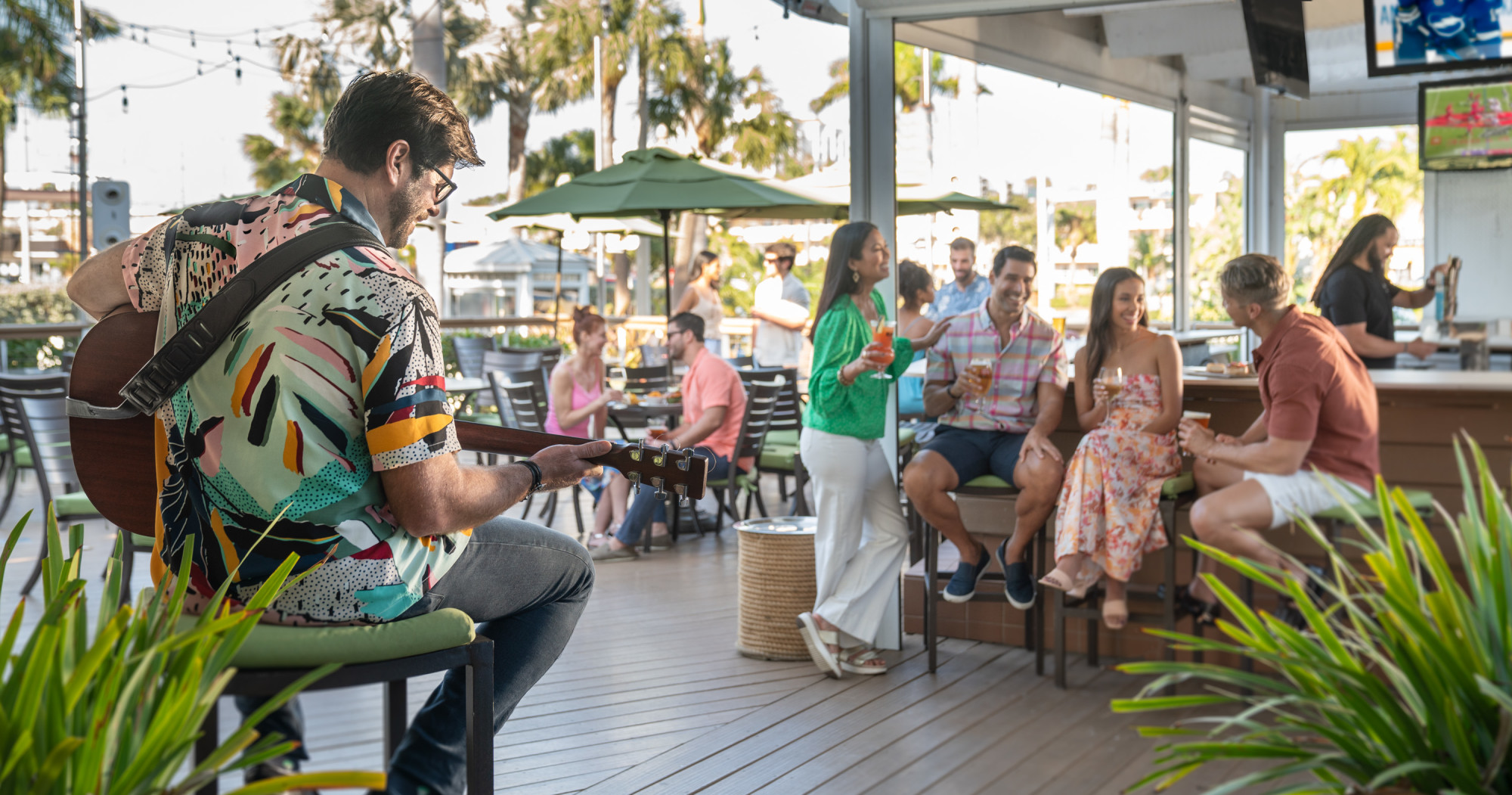 RumFish Grill Outdoor Patio