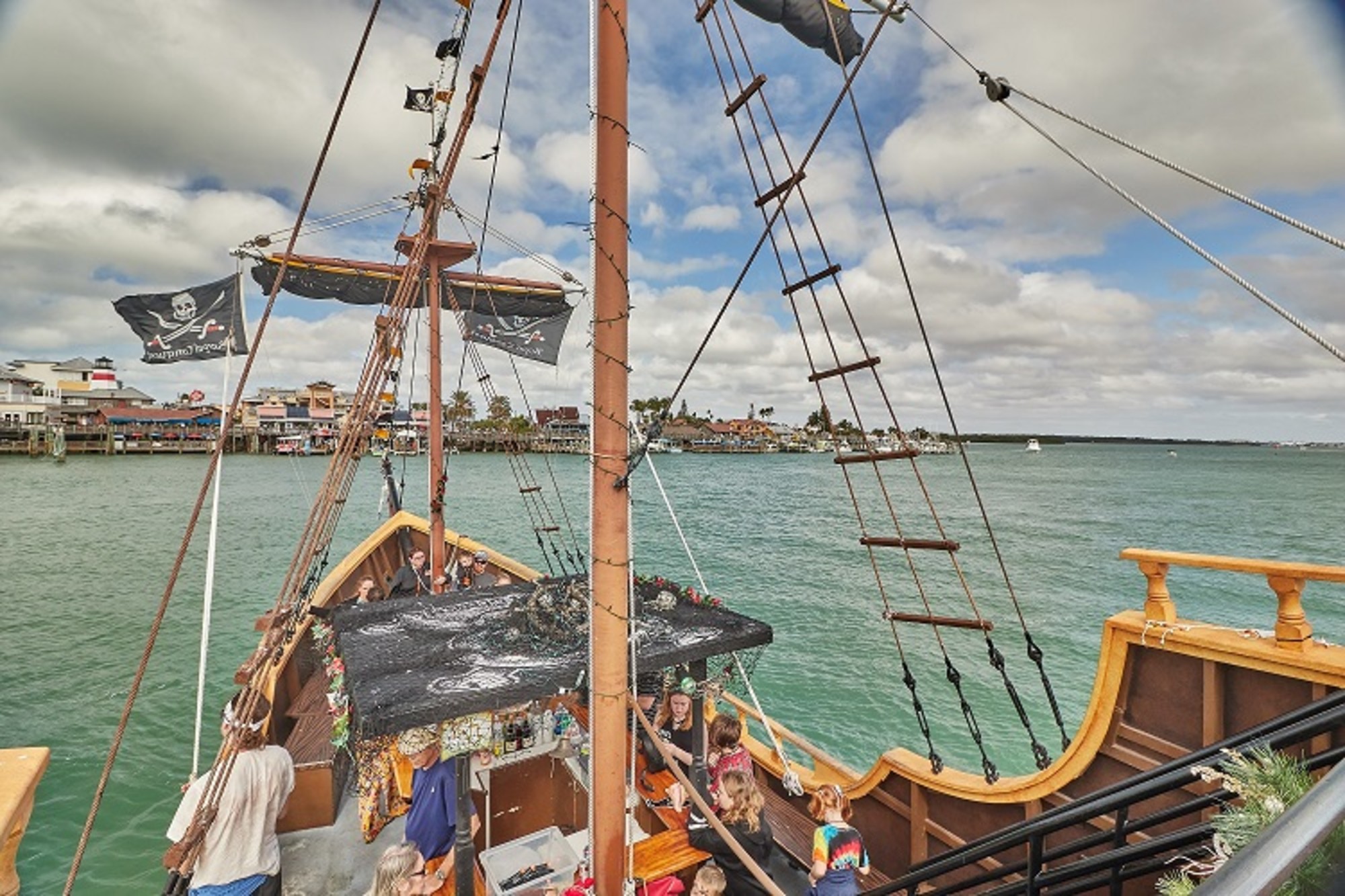 Pirate Ship Cruising