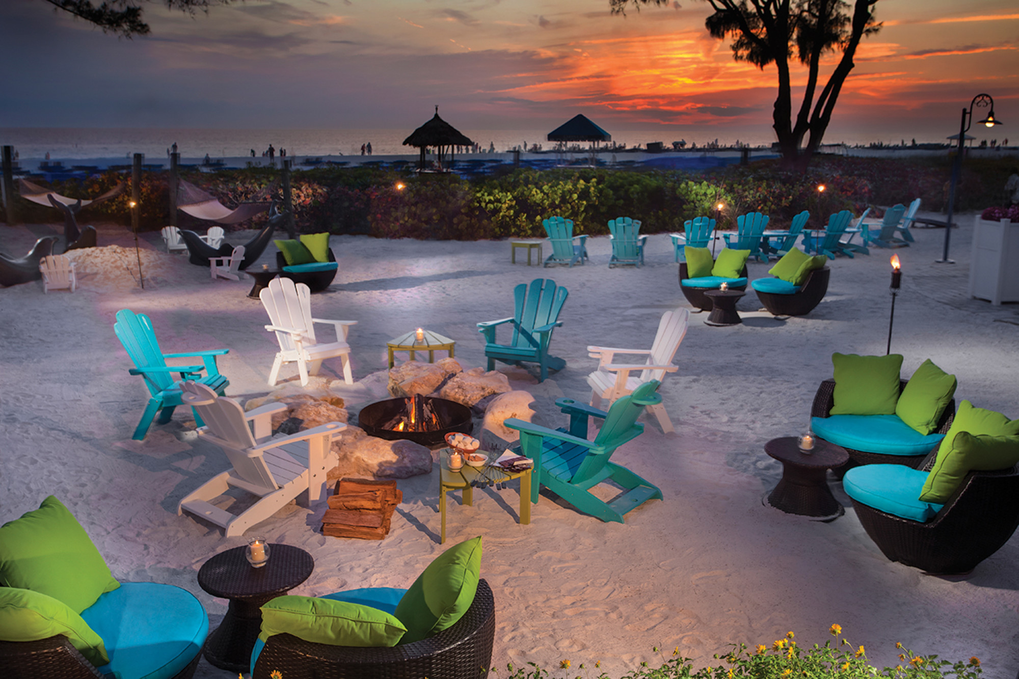 Unwind at The SandBox beach lounge