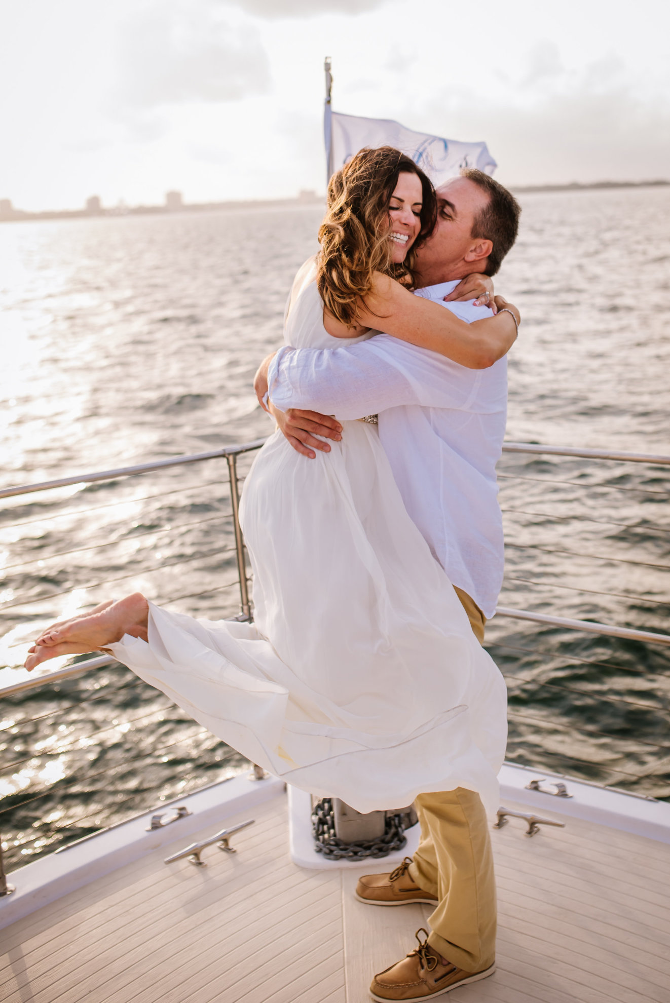 There's yachts to love about a wedding on the water! Small weddings are our specialty.