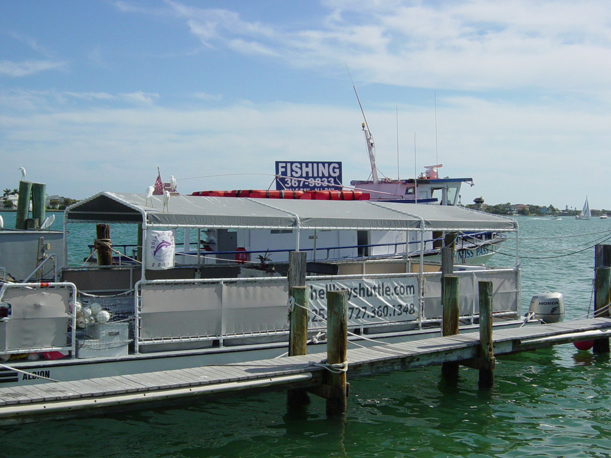 Shell Key Shuttle and Sunset/Dolphin Watch Cruises