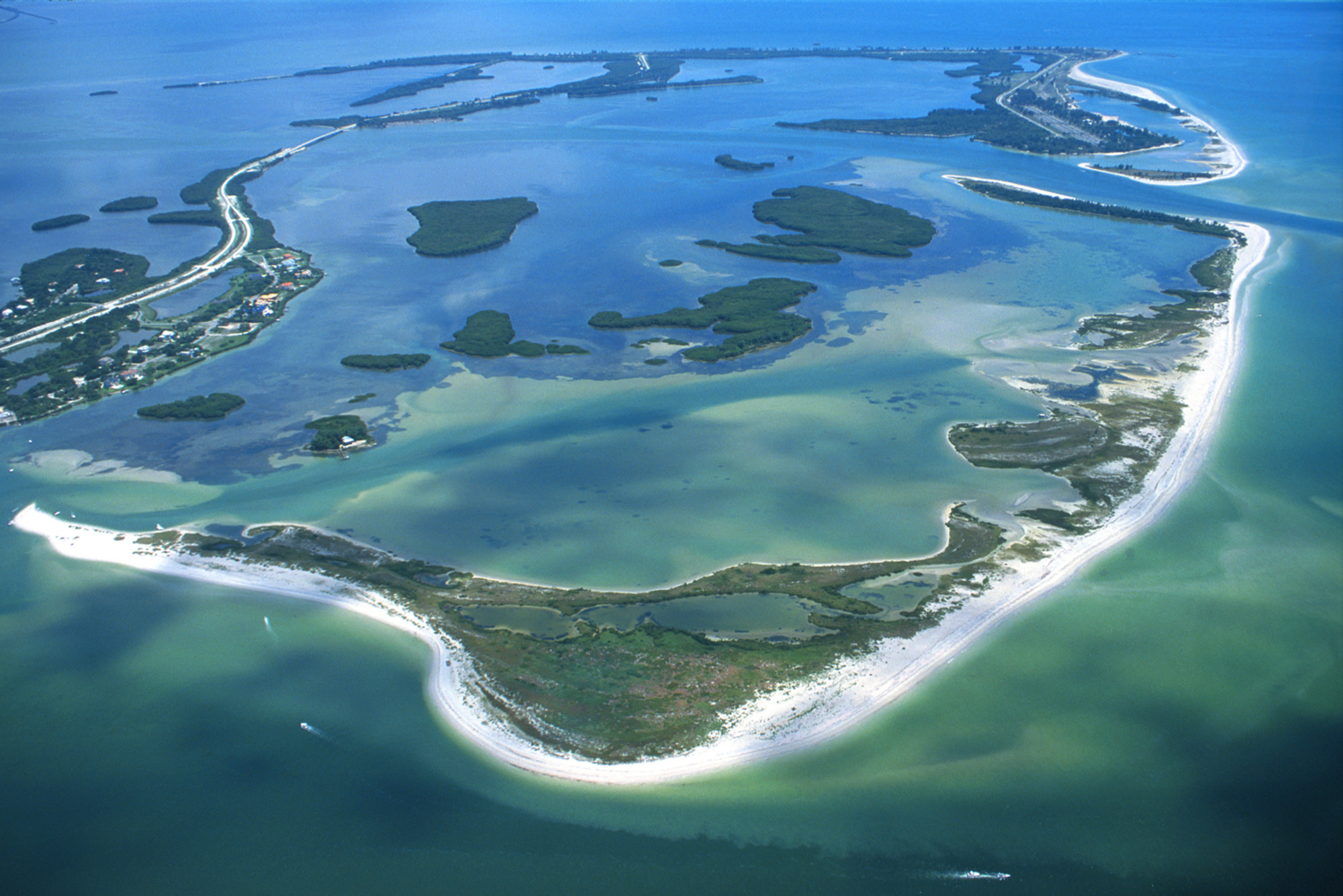 Shell Key - aerial