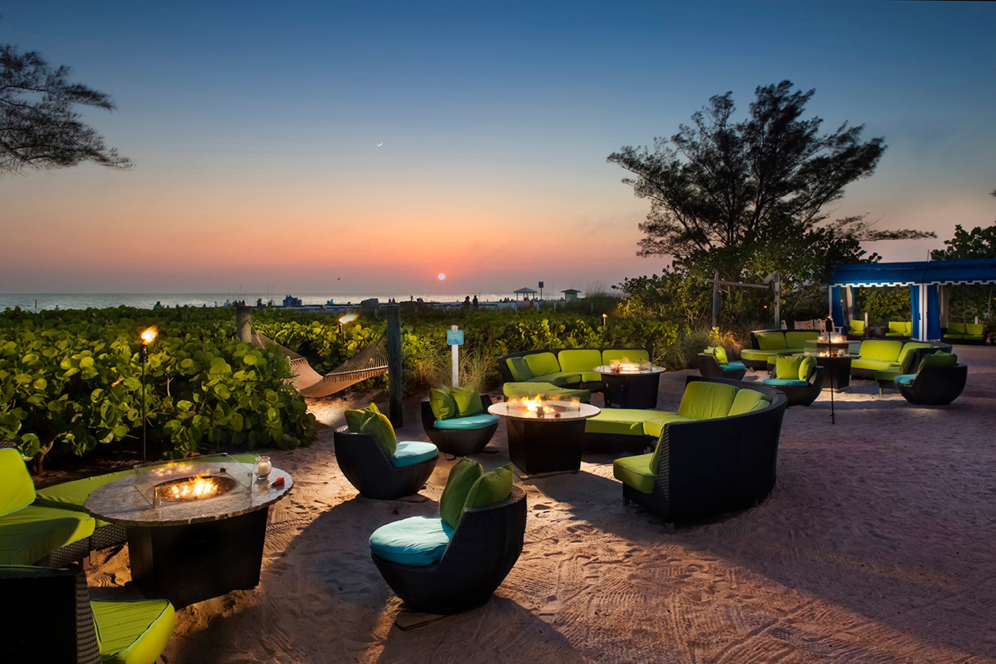 Unwind in The SandBox Beach Lounge