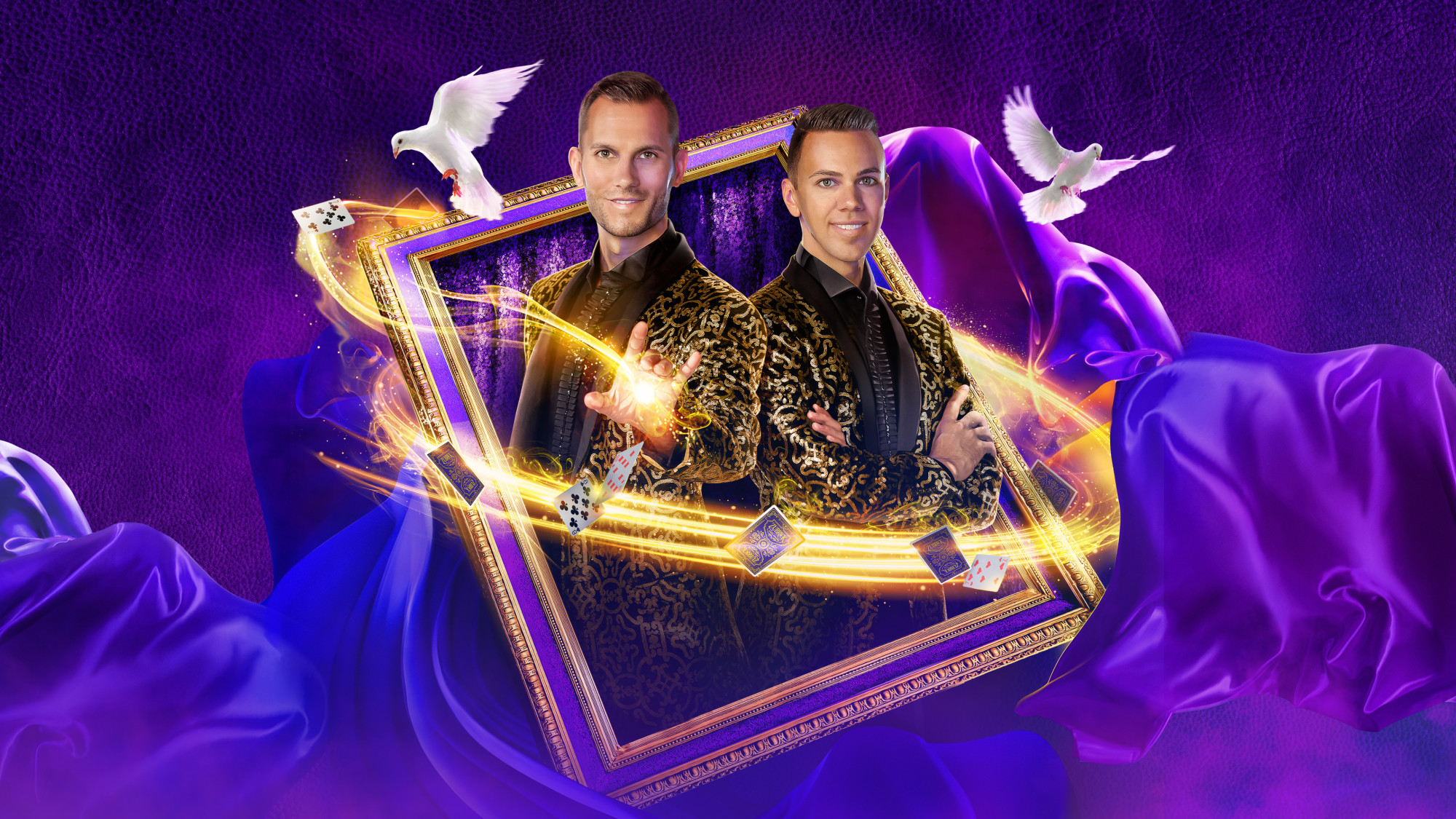 Illusionists Chris and Ryan Zubrick