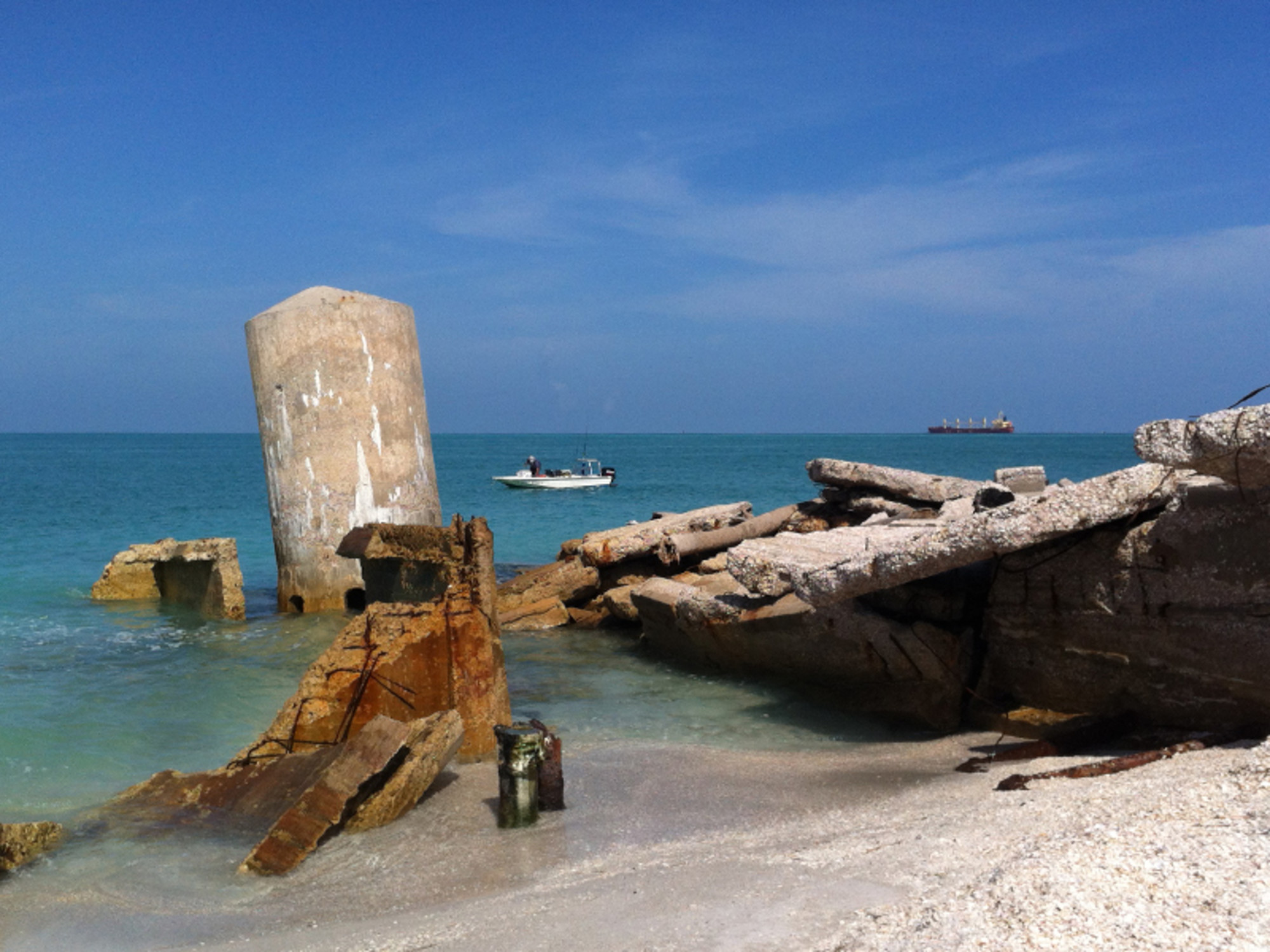 Take the ISLAND HOPPER to see the ruins of Fort Dade on Egmont Key