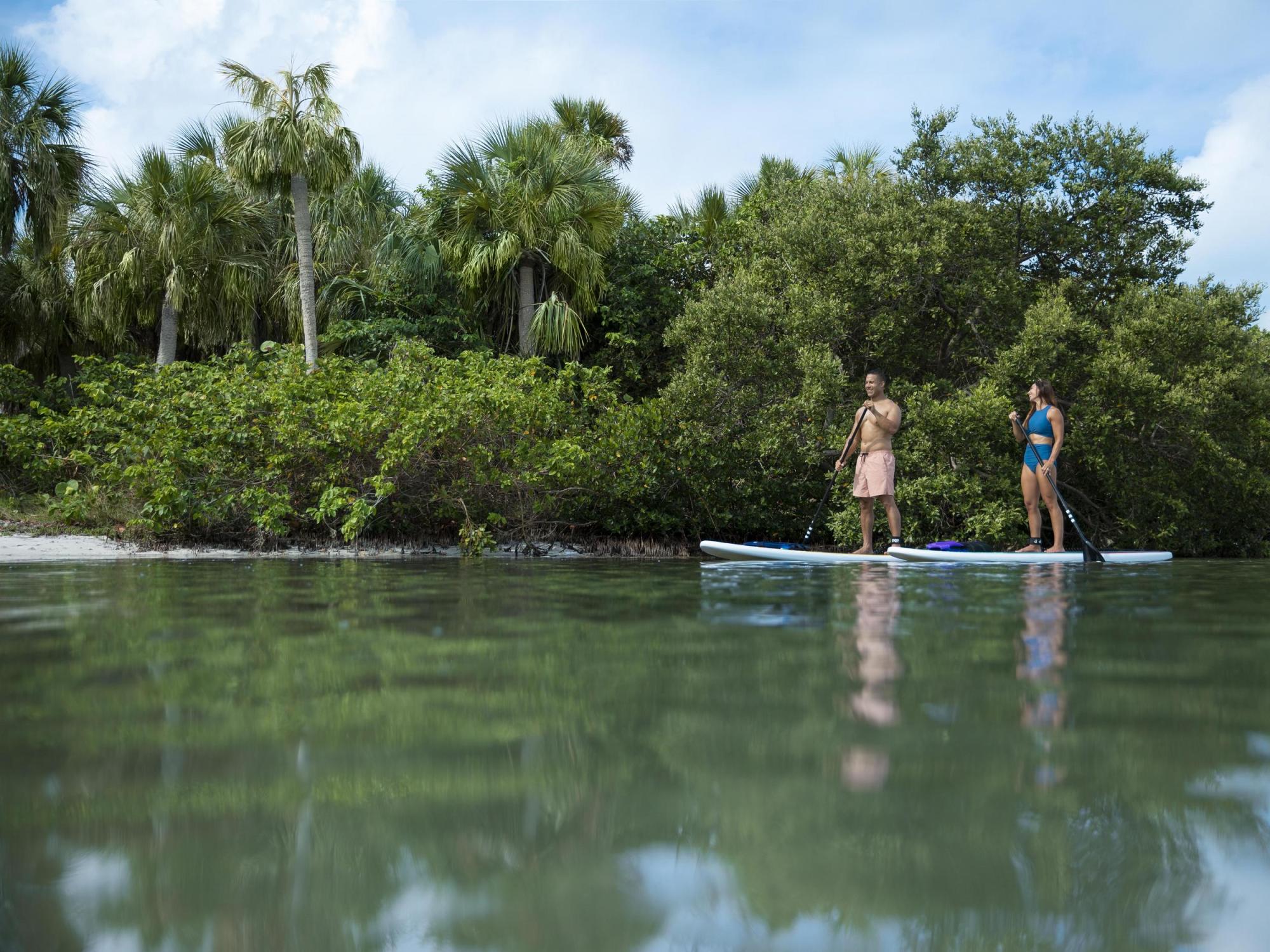 Fort De Soto Park paddleboarding