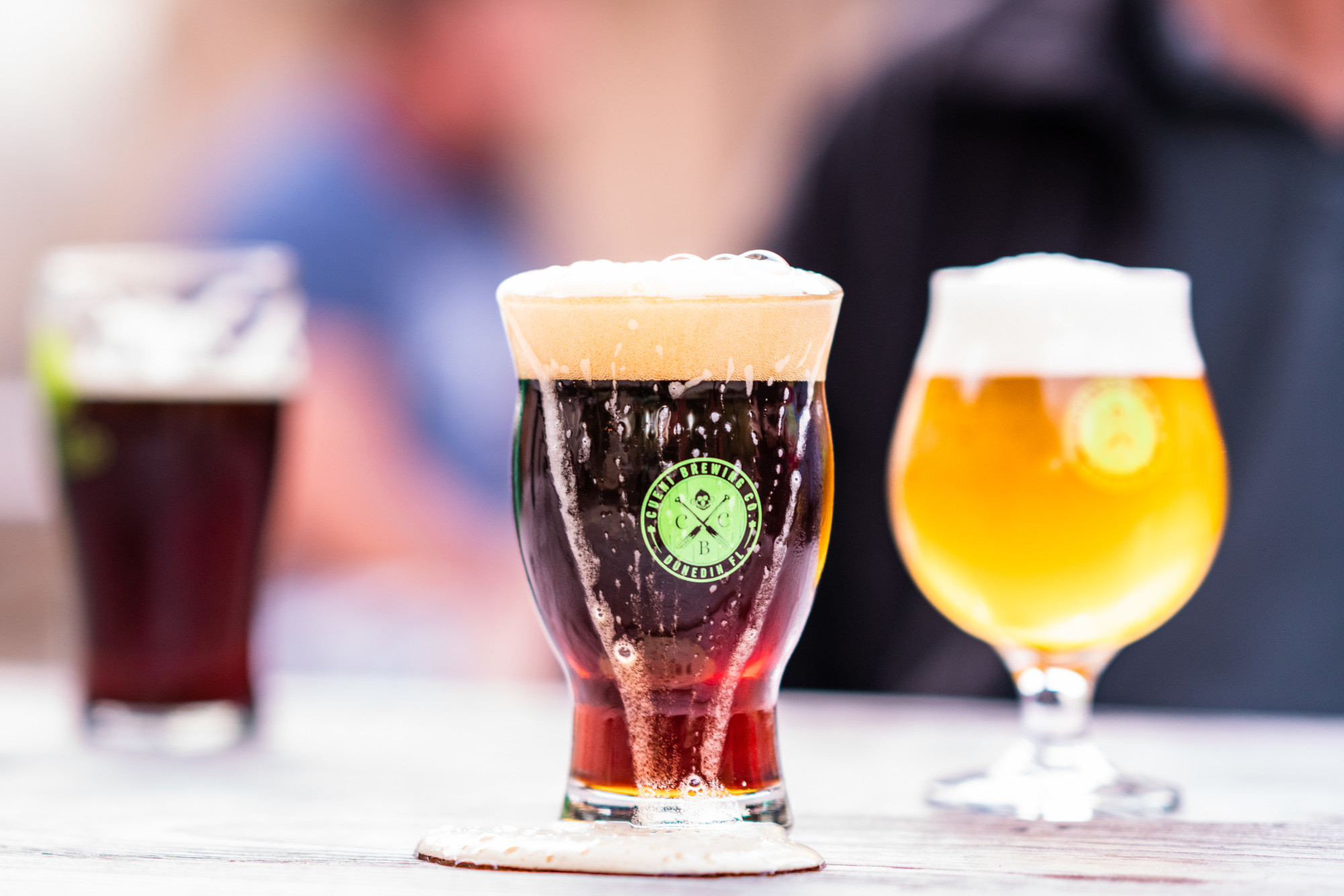 great beer glass shot