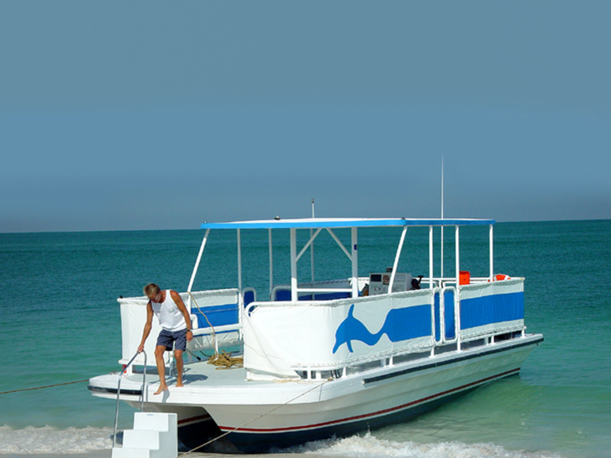 Take the ISLAND HOPPER to Shell Key and Egmont Key