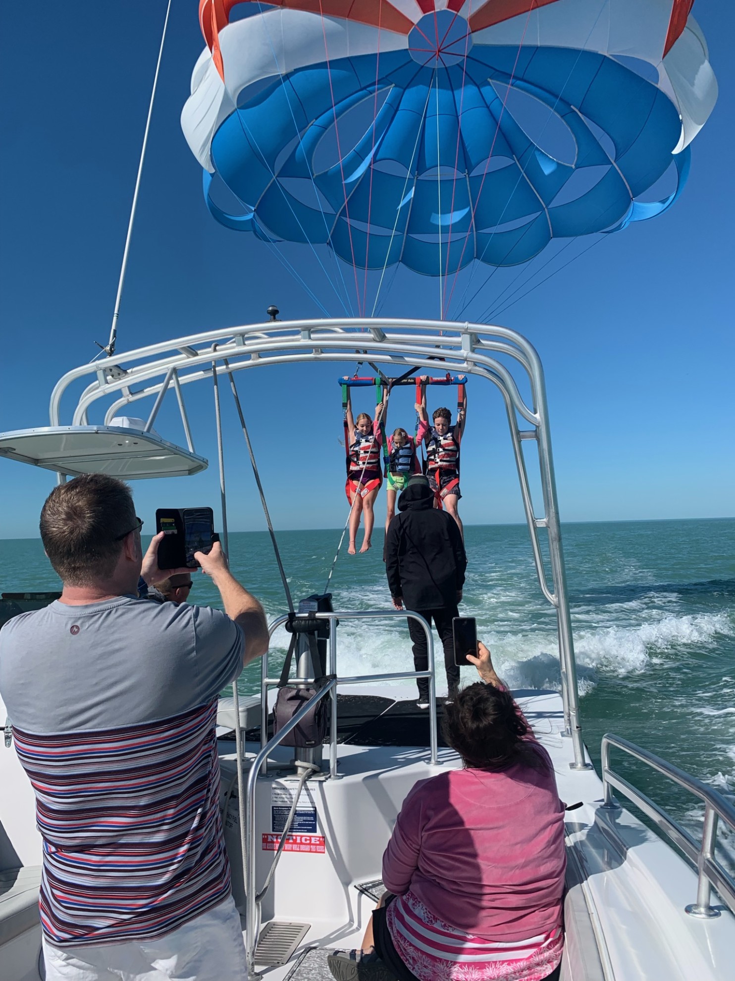 triples coming in for a smooth landing