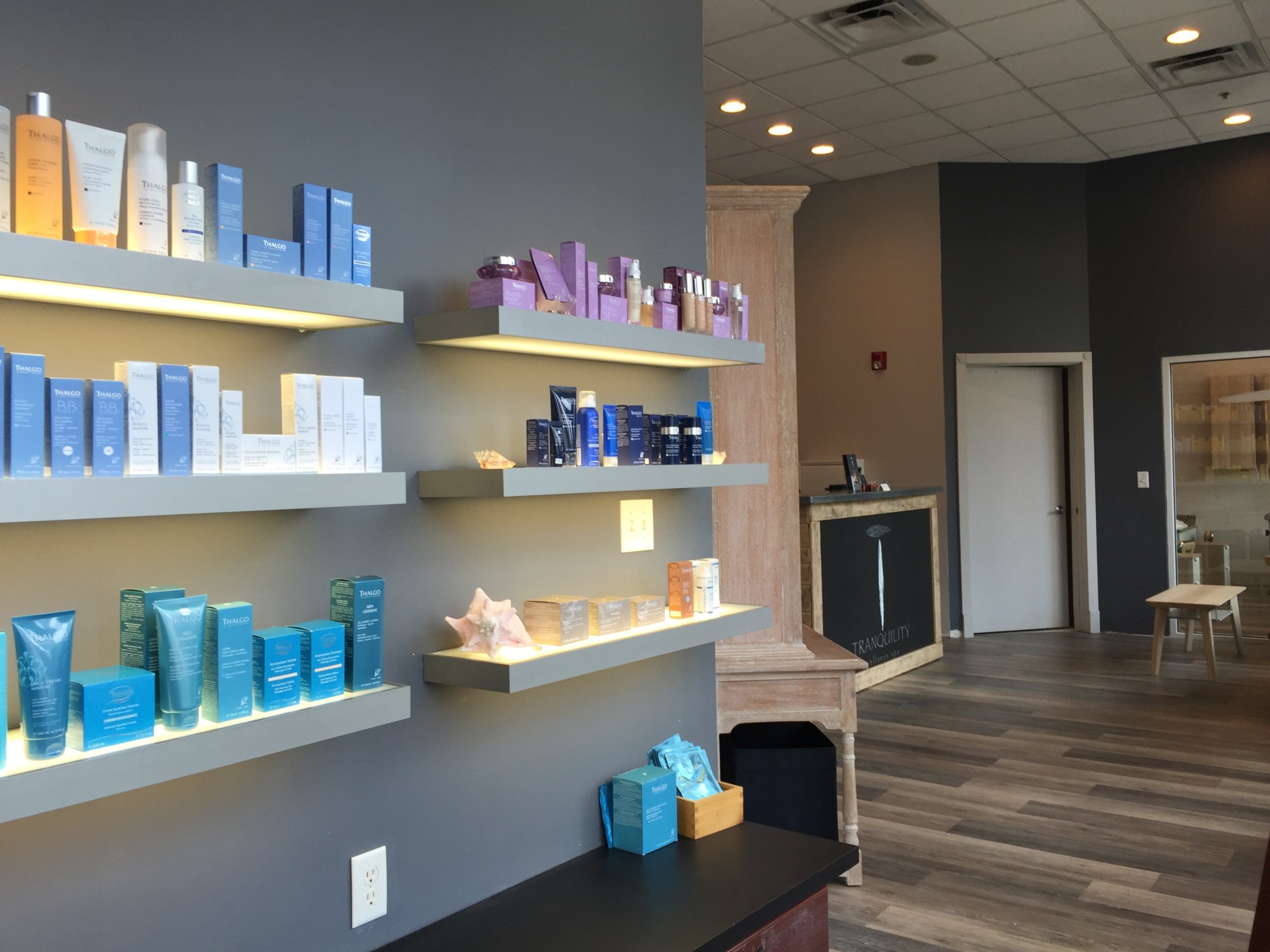 We are the exclusive seller of Thalgo Skincare products in the area
