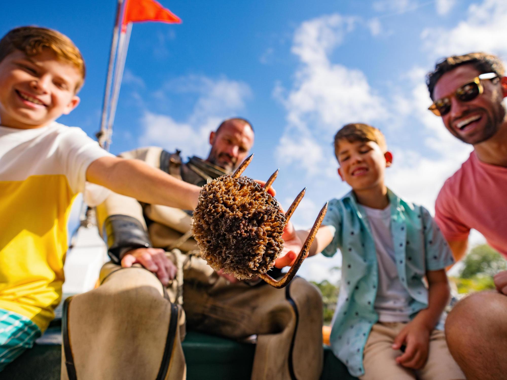 St. Nicholas Boat Lines kids diver sponges