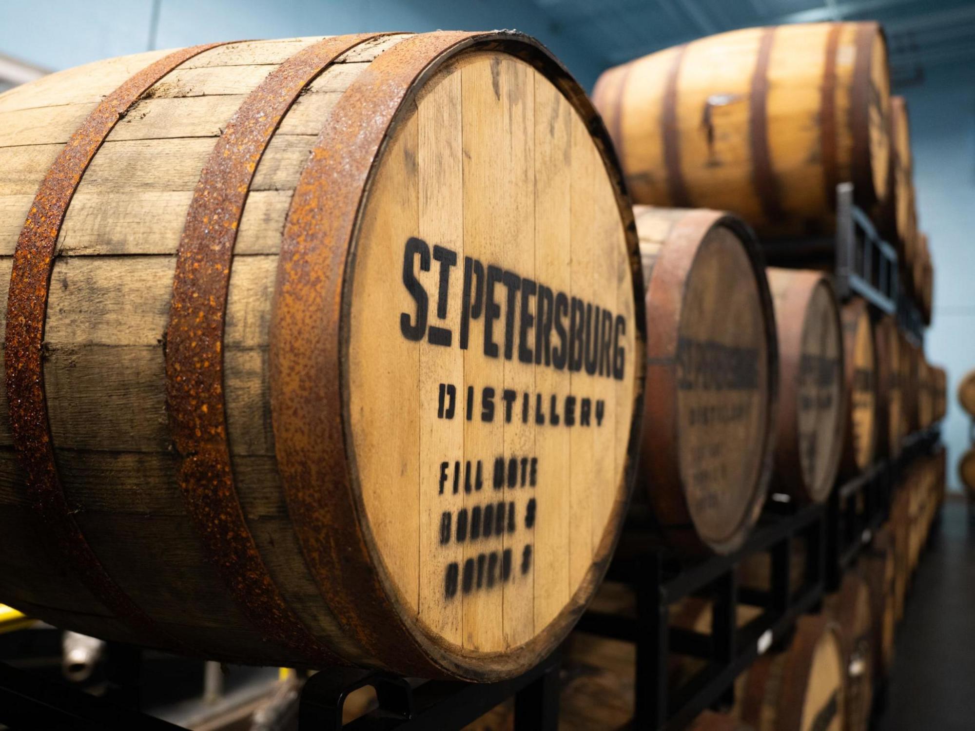 St. Petersburg Distillery Wood Barrels