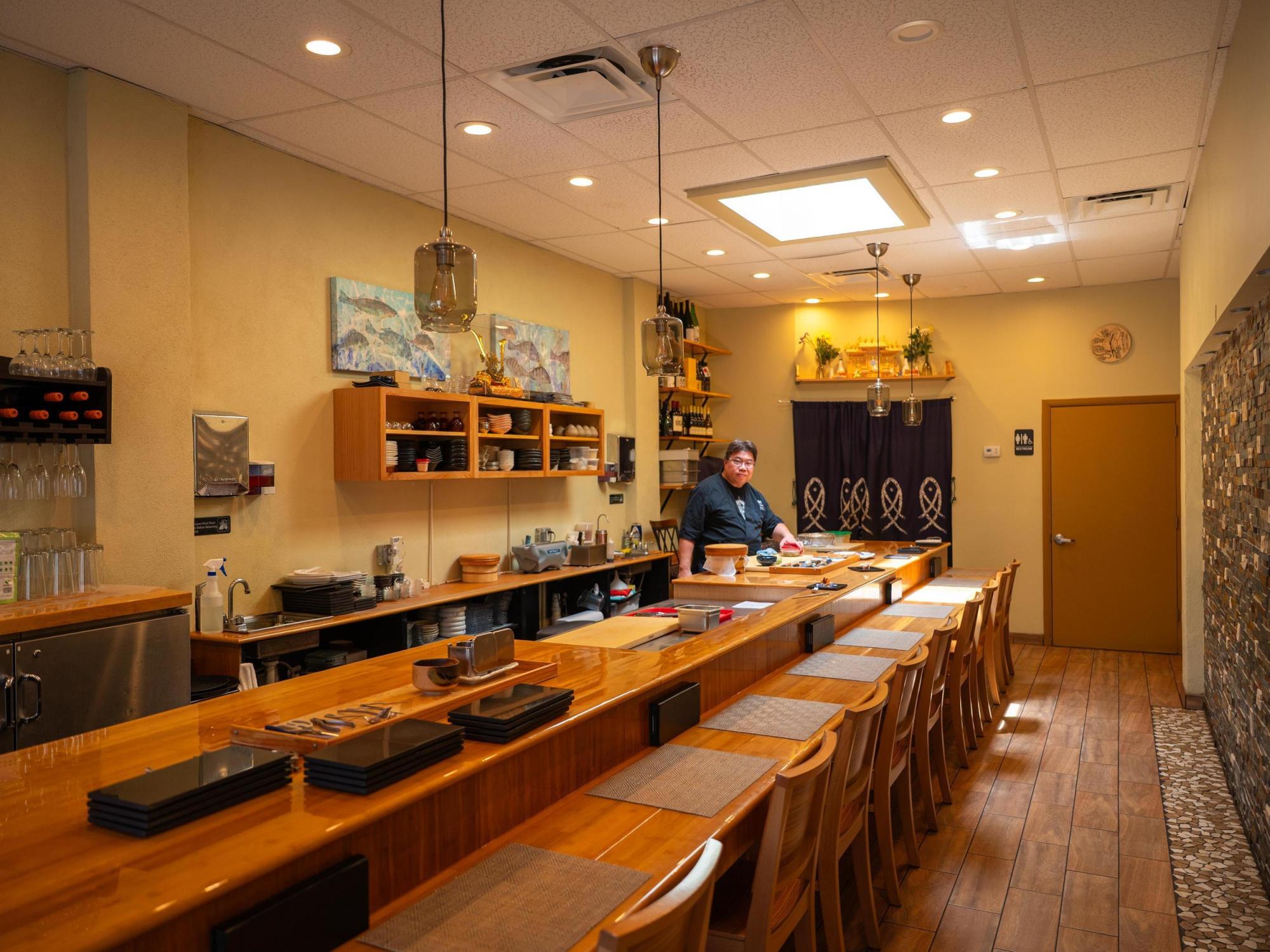 sushi sho rexley interior