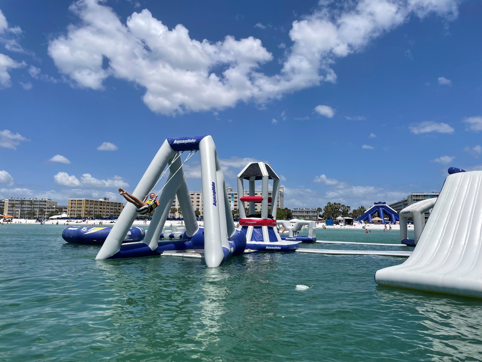 Water park inflatables