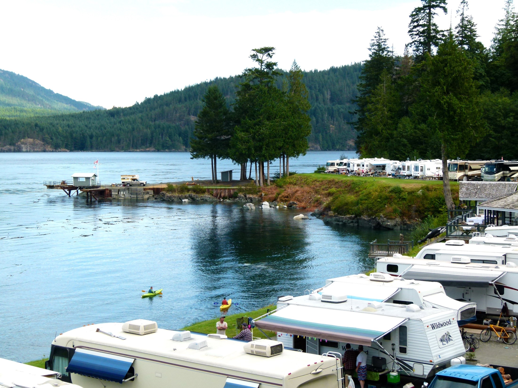 Browns Bay RV Sites Ocean