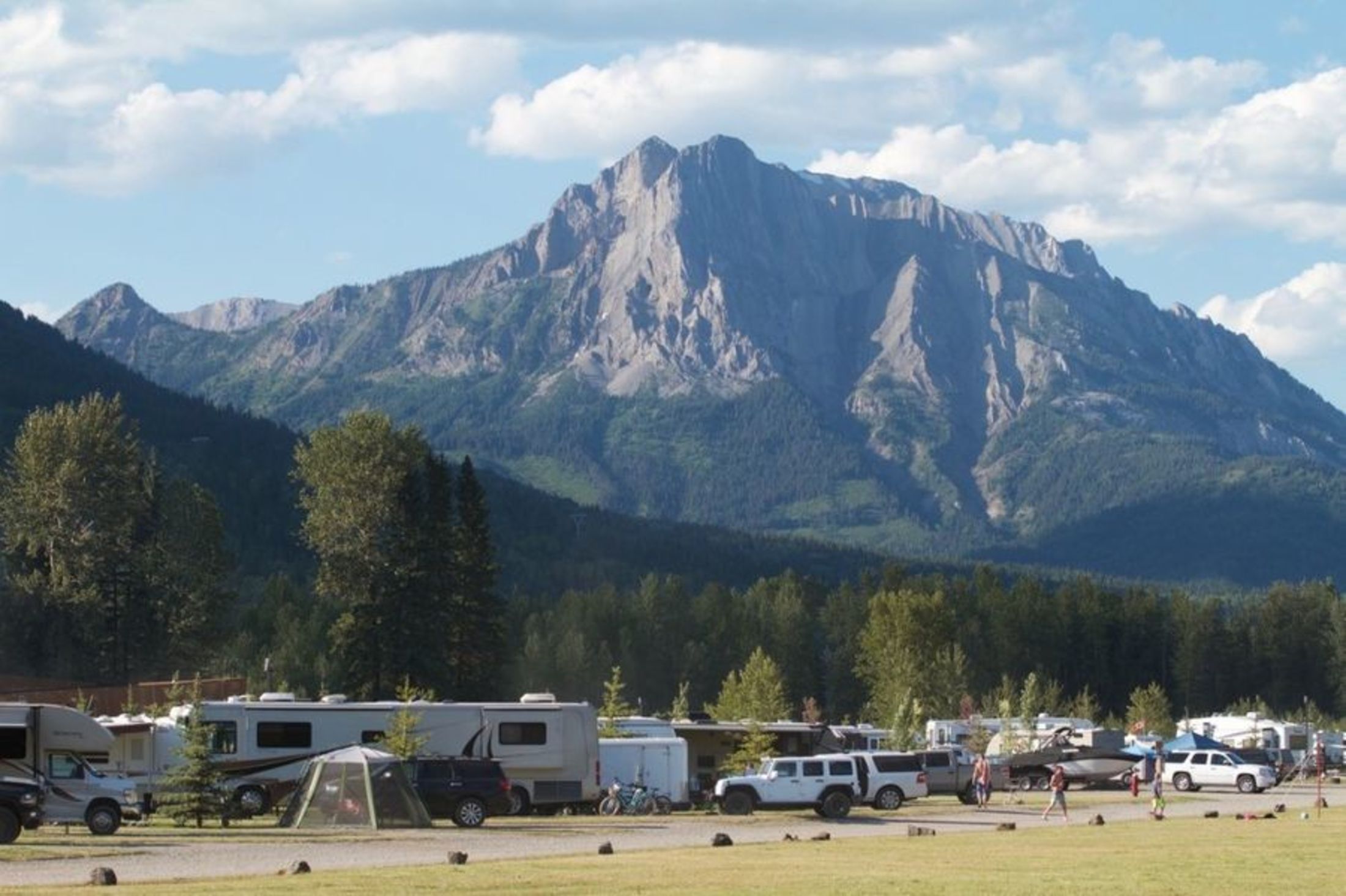 Fernie RV Campground Mountain