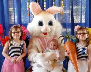 PHOTOS WITH THE BUNNY