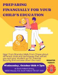 PREPARING FINANCIALLY FOR YOUR CHILD'S EDUCATION