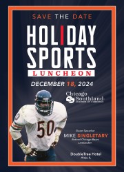 HOLIDAY SPORTS LUNCHEON FEATURING MIKE SINGLETARY (RETIRED BEARS PLAYER)