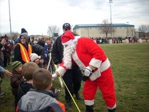 SANTA COMES TO TOWN!