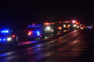FIRE AND RESCUE PARADE OF LIGHTS
