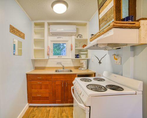 Blue Mountain Lodge kitchenette