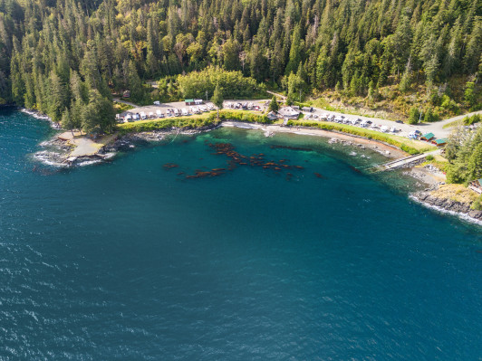 Browns Bay Resort Aerial
