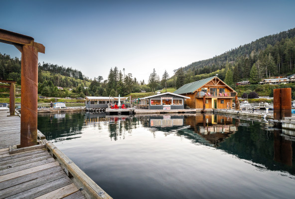 Browns Bay Resort Dock View