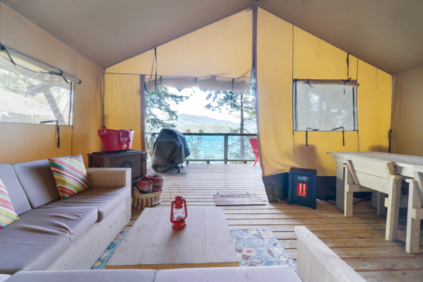Browns Bay tents