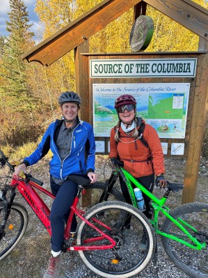 Camp Kootenay Bicycle and OHV from Campground