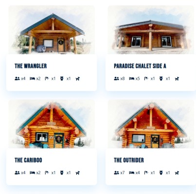 Mt-timothy-recreation-resort cabin-set