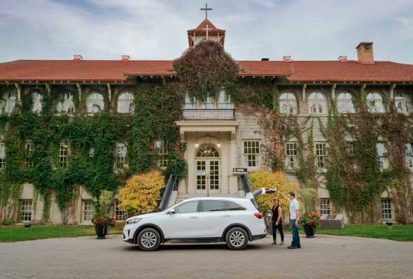 St Eugene Resort Entrance